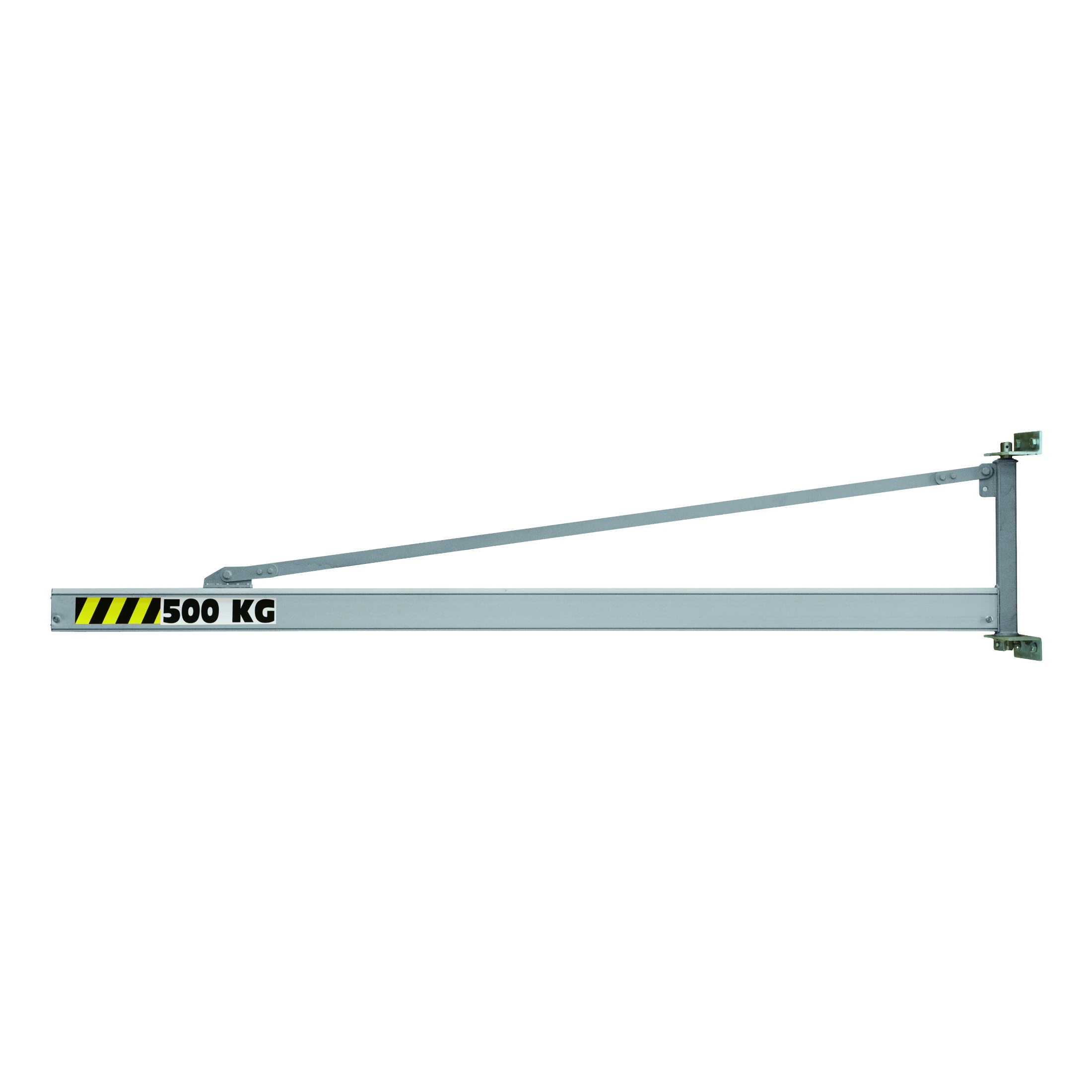 Vegg­svingkran i aluminium (AZDS), 63–2000 kg, 2–8 m