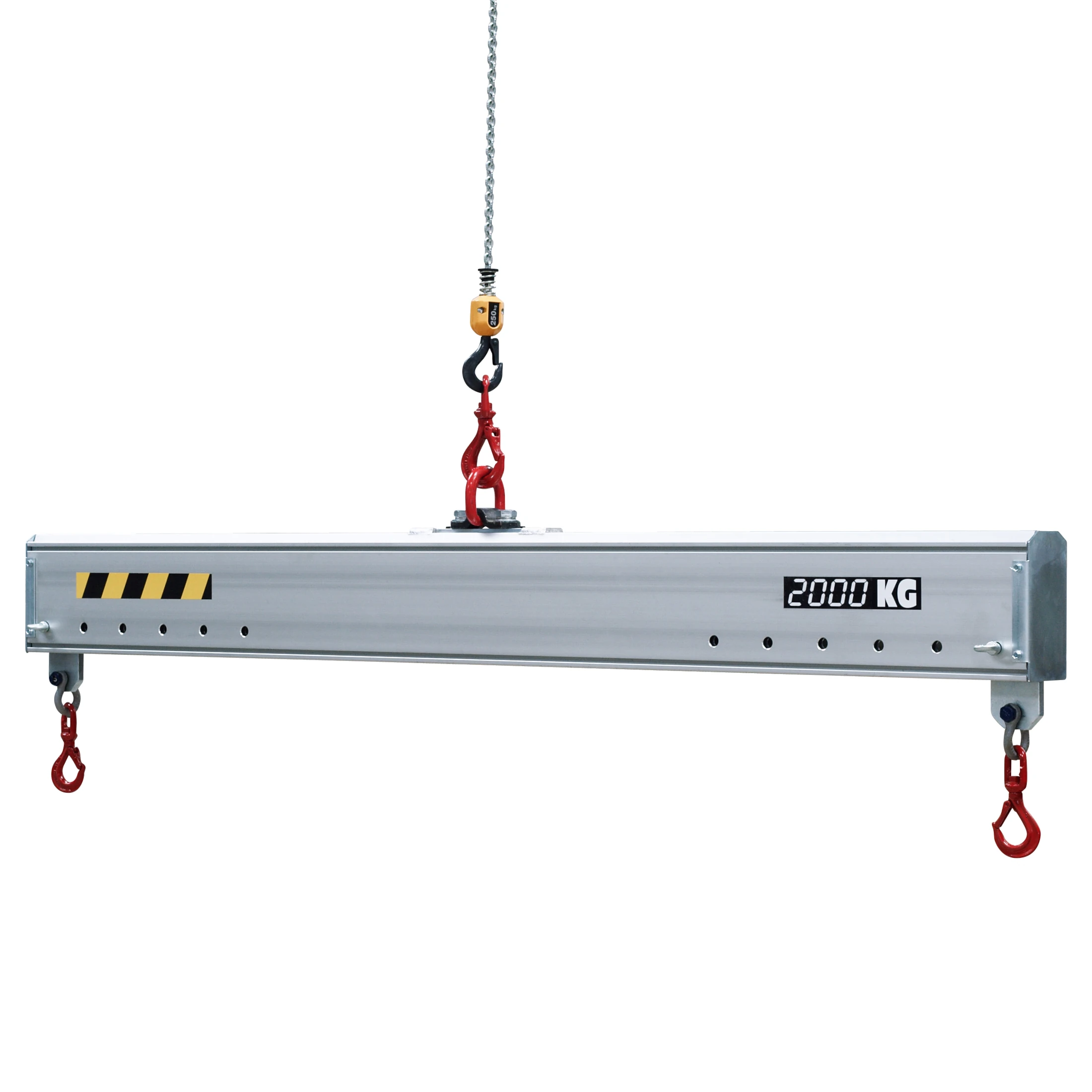 Fast sprederåk i aluminium (FANG) 125–2000 kg, 1–6 m