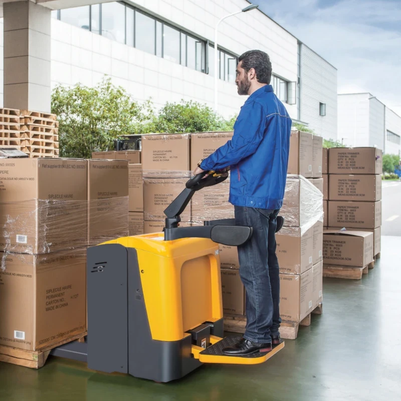 Elektrisk palletruck EPV20-P/EPV25-P for transport i lagerbygg