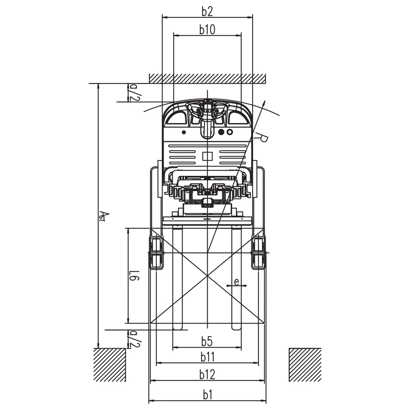 Elektrisk skyvemasttruck EVV15DDS/EVV20DDS med magnetventilstyring – bilde 4