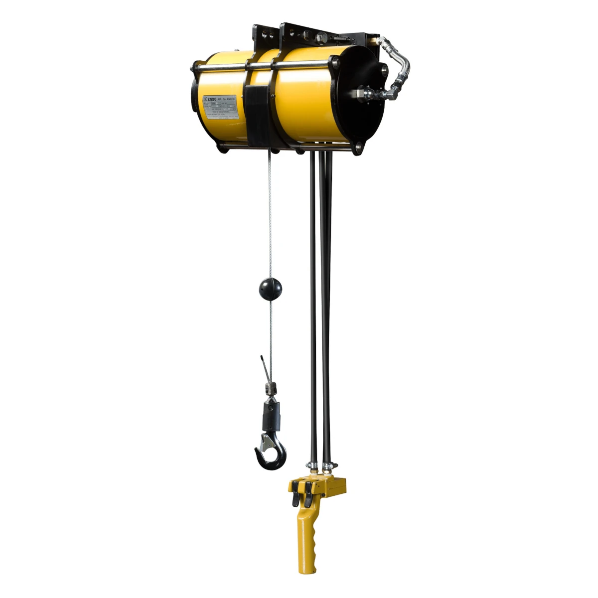 ENDO ATEX trykkluftdrevet balanser med pendeldemping (EHB-85D MSD-modul) 0–90 kg