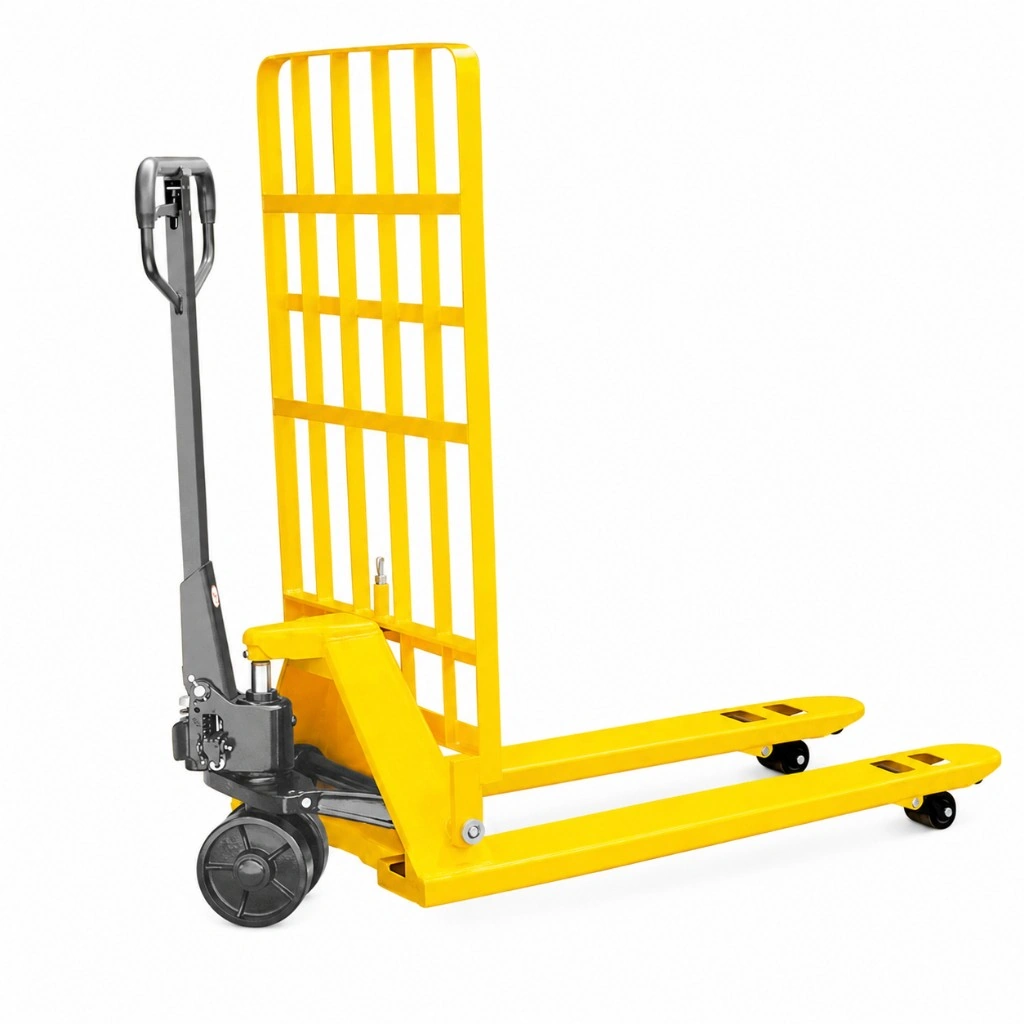 Manuell palletruck med lastgitter (RPV2500O) 2500 kg