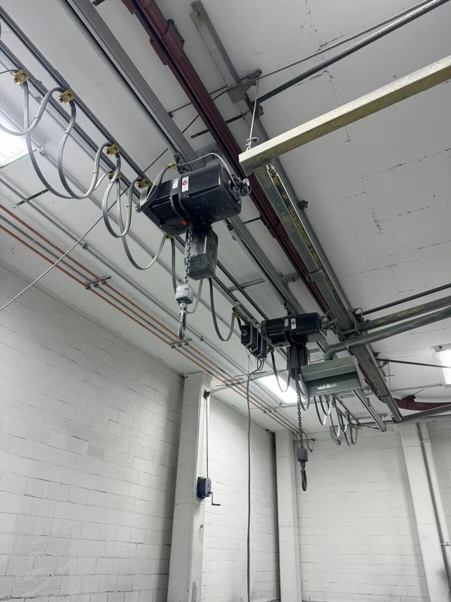 GIS GP ATEX elektrisk kjettingtalje for sone 2 og sone 22