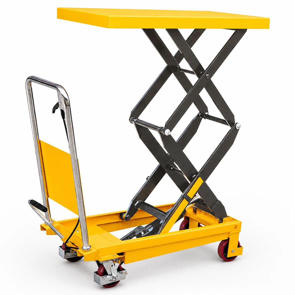 Mobilt løftebord med dobbel saks (MPS150D), 150 kg, 1100 mm