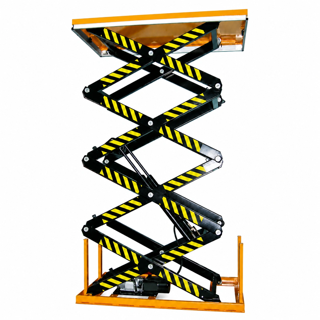 Hydraulisk løftebord med fire sakser 400–2000 kg
