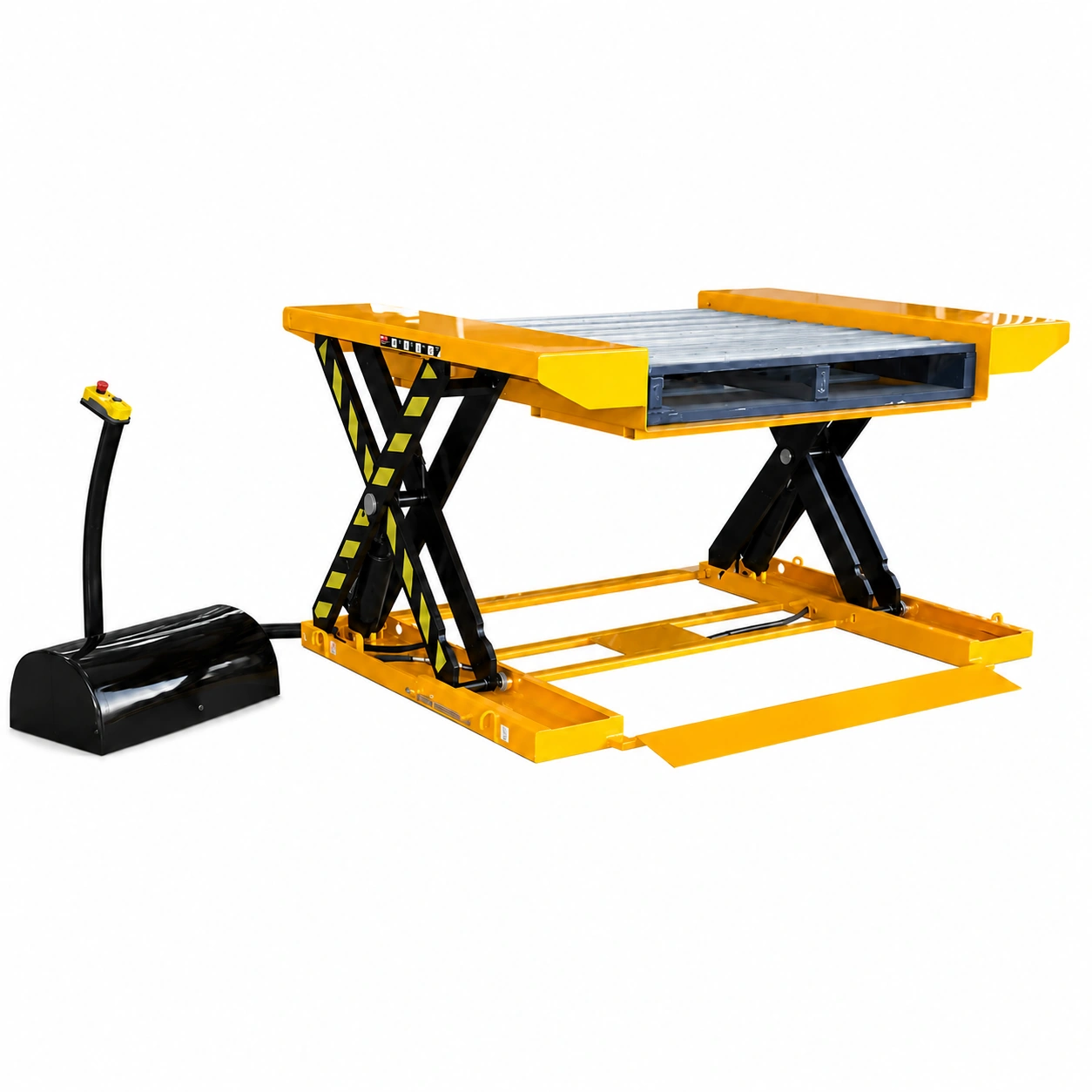 Ultralavt løftebord med rampe 500–1500 kg