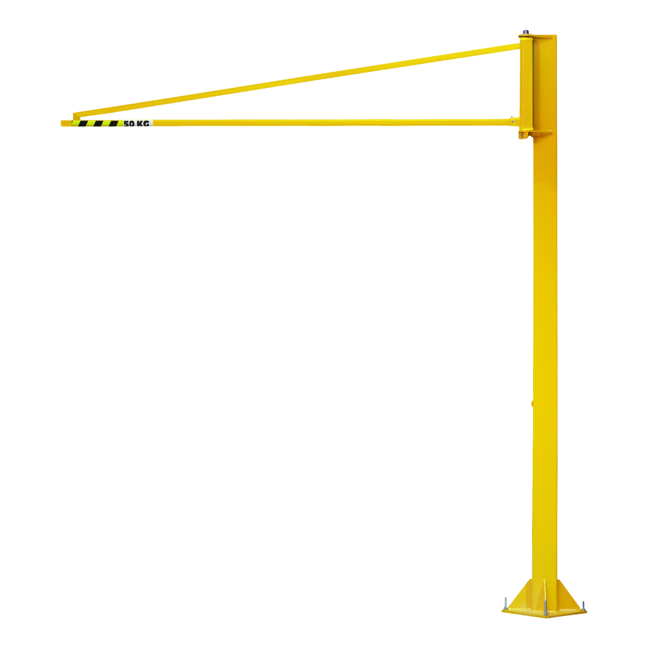 Lett søylesvingkran med verktøyholder (LSDS), 270°, 50–100 kg