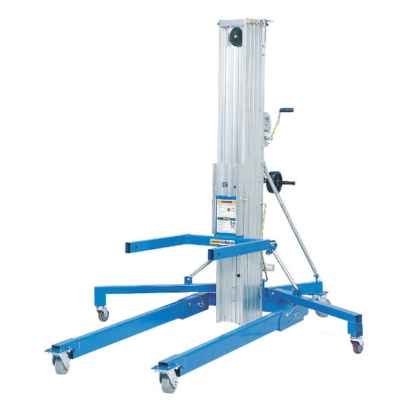 Manuell materialløfter (VVR) 200–350 kg, 3000–7400 mm