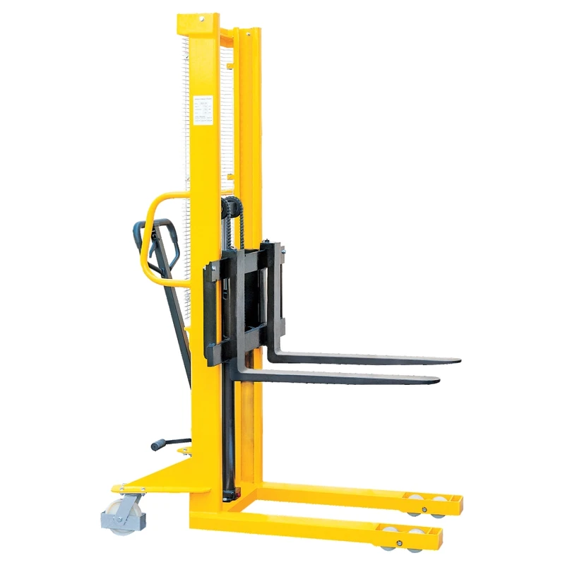 Manuell stabler med justerbare smidde gafler (RVV-KPV) 500–1500 kg