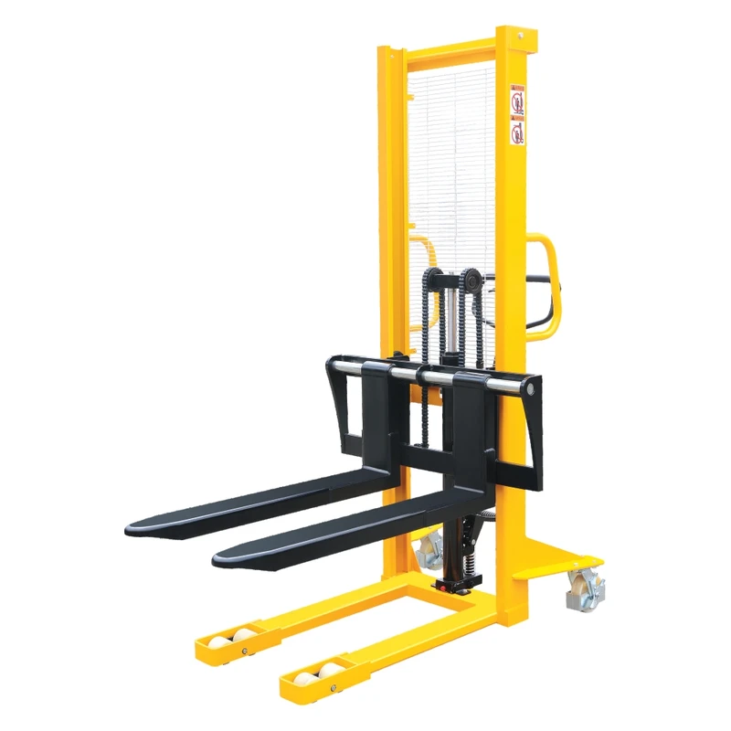 Manuell stabler med justerbare gafler (RVV-PV) 1000–1500 kg