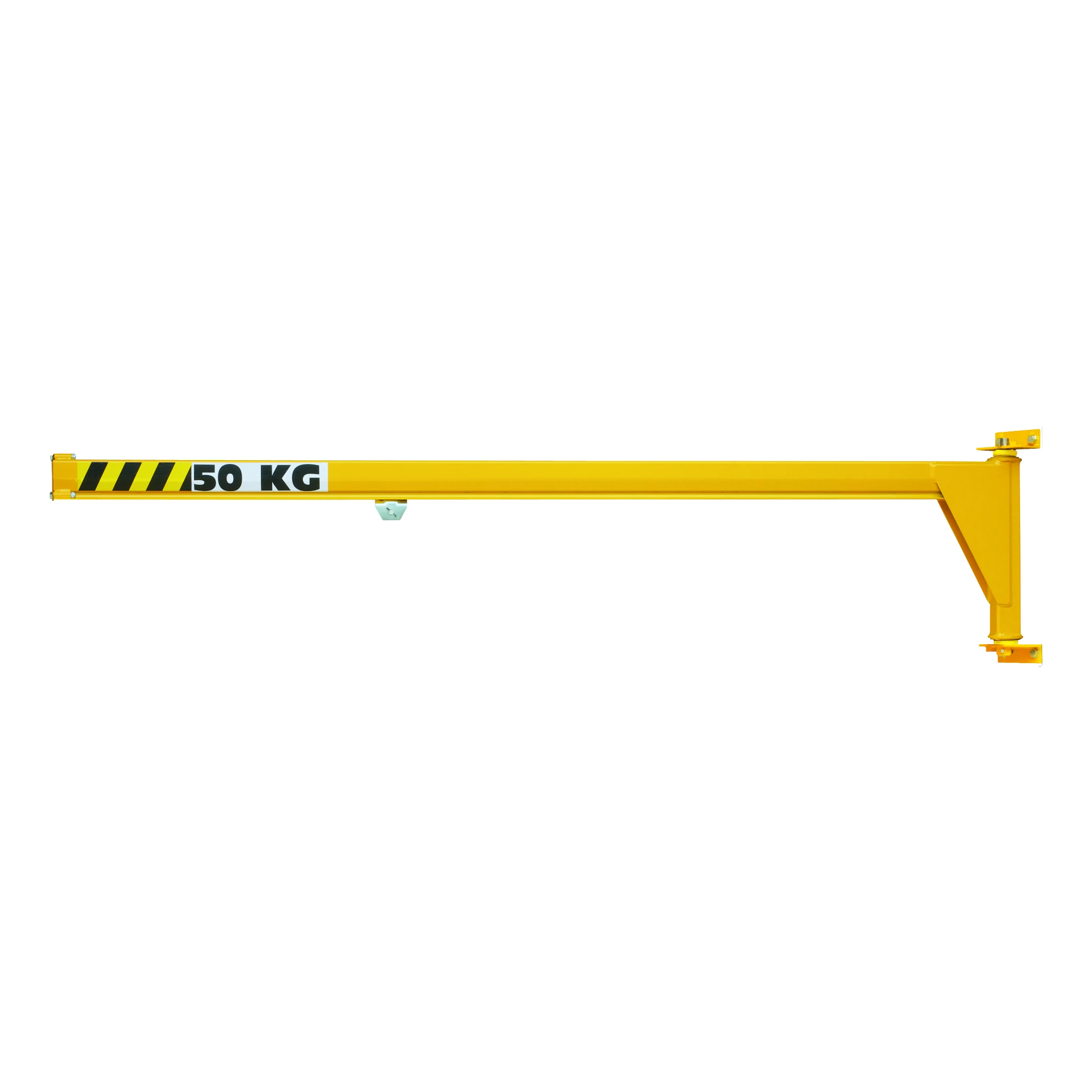 Lavbygd veggsvingkran med løpekatt (NZDK), 50–100 kg, 2–5 m