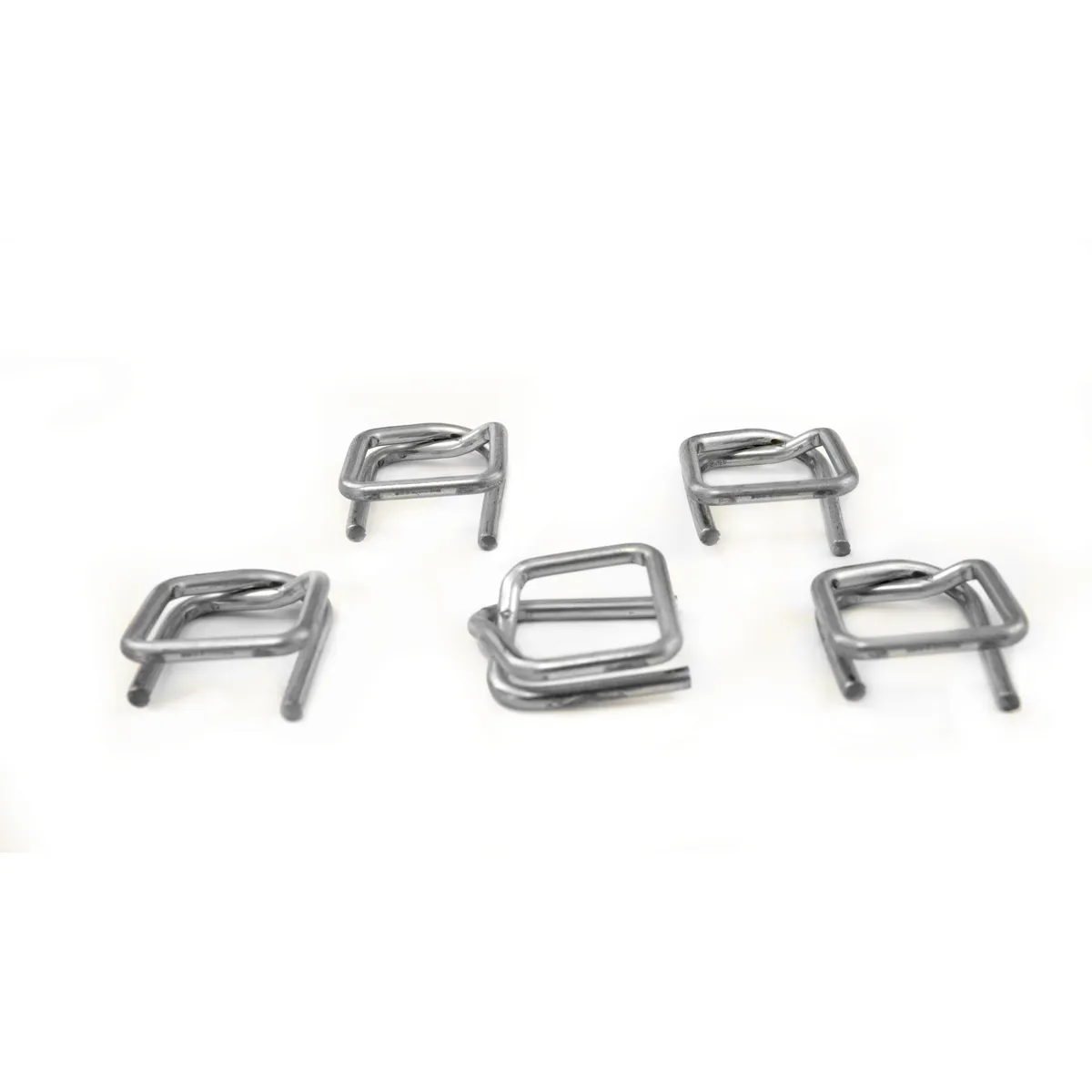 Galvaniserte spenner for polyesterbånd (BUCKLES-13G), 13 mm