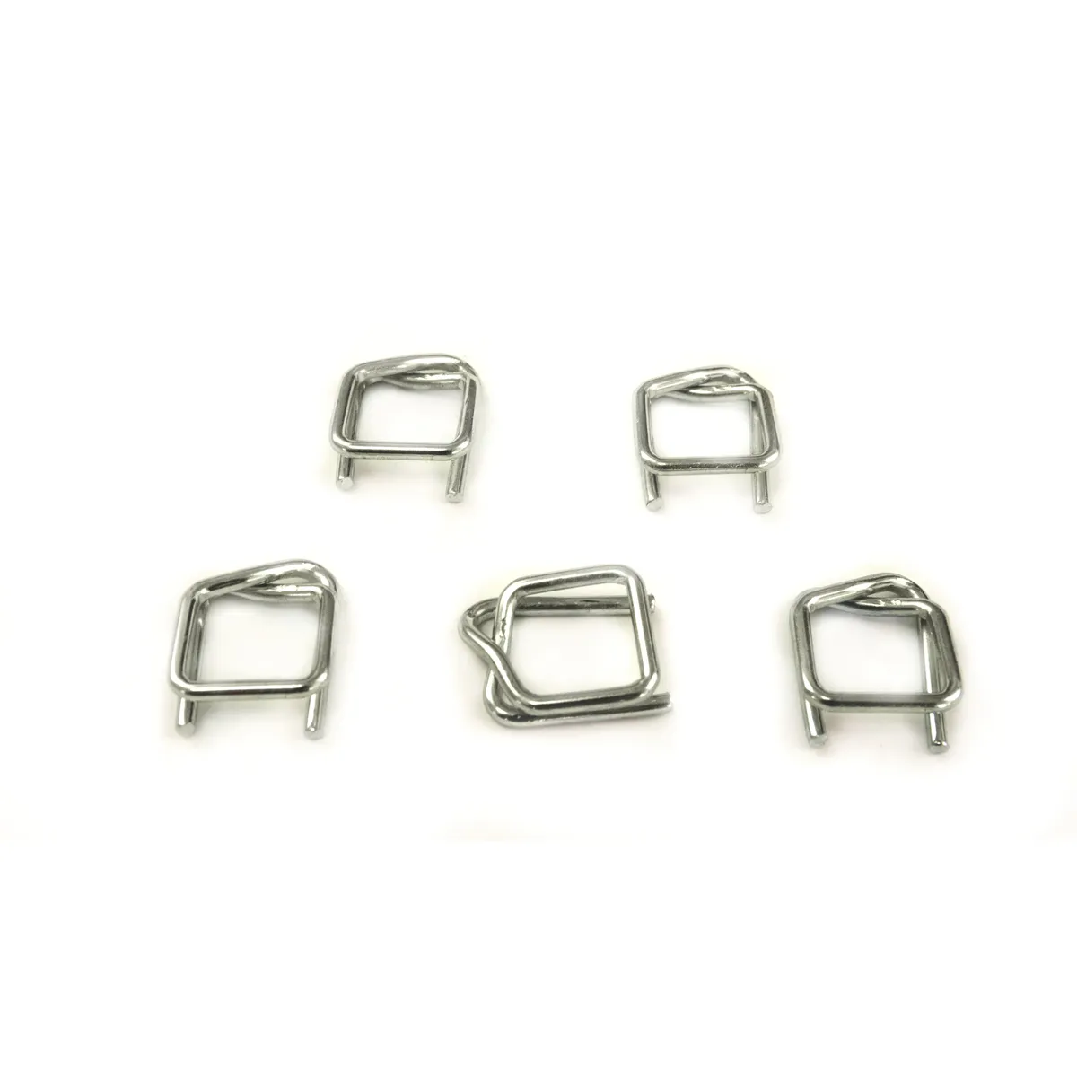 Galvaniserte spenner til polyesterbånd (BUCKLES-16G) 16 mm