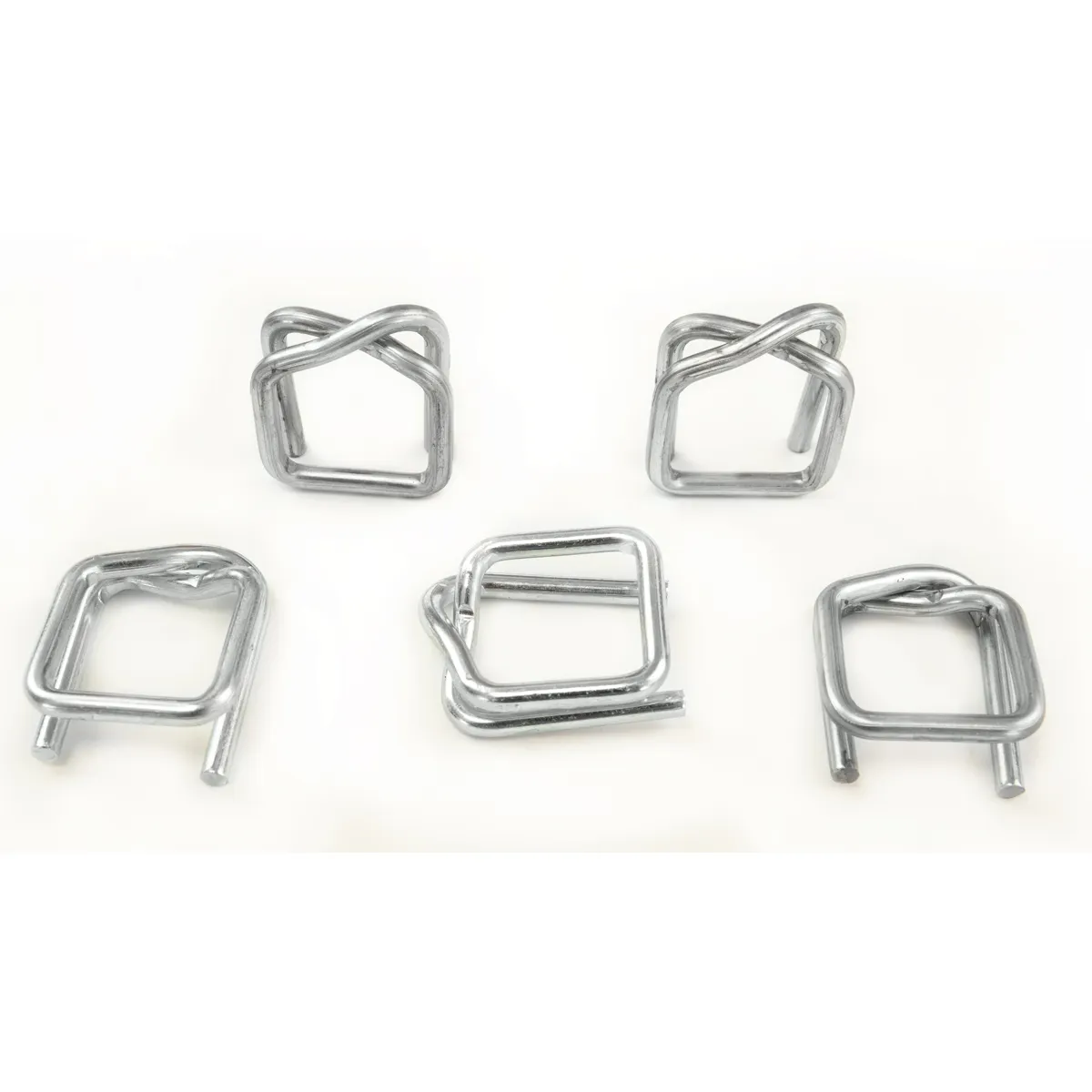 Galvaniserte spenner for polyesterbånd (BUCKLES-19G) 19 mm