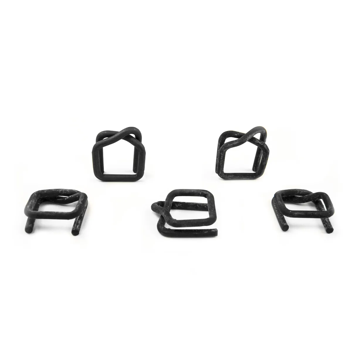Fosfaterte spenner for polyesterbånd (BUCKLES-19F) 19 mm
