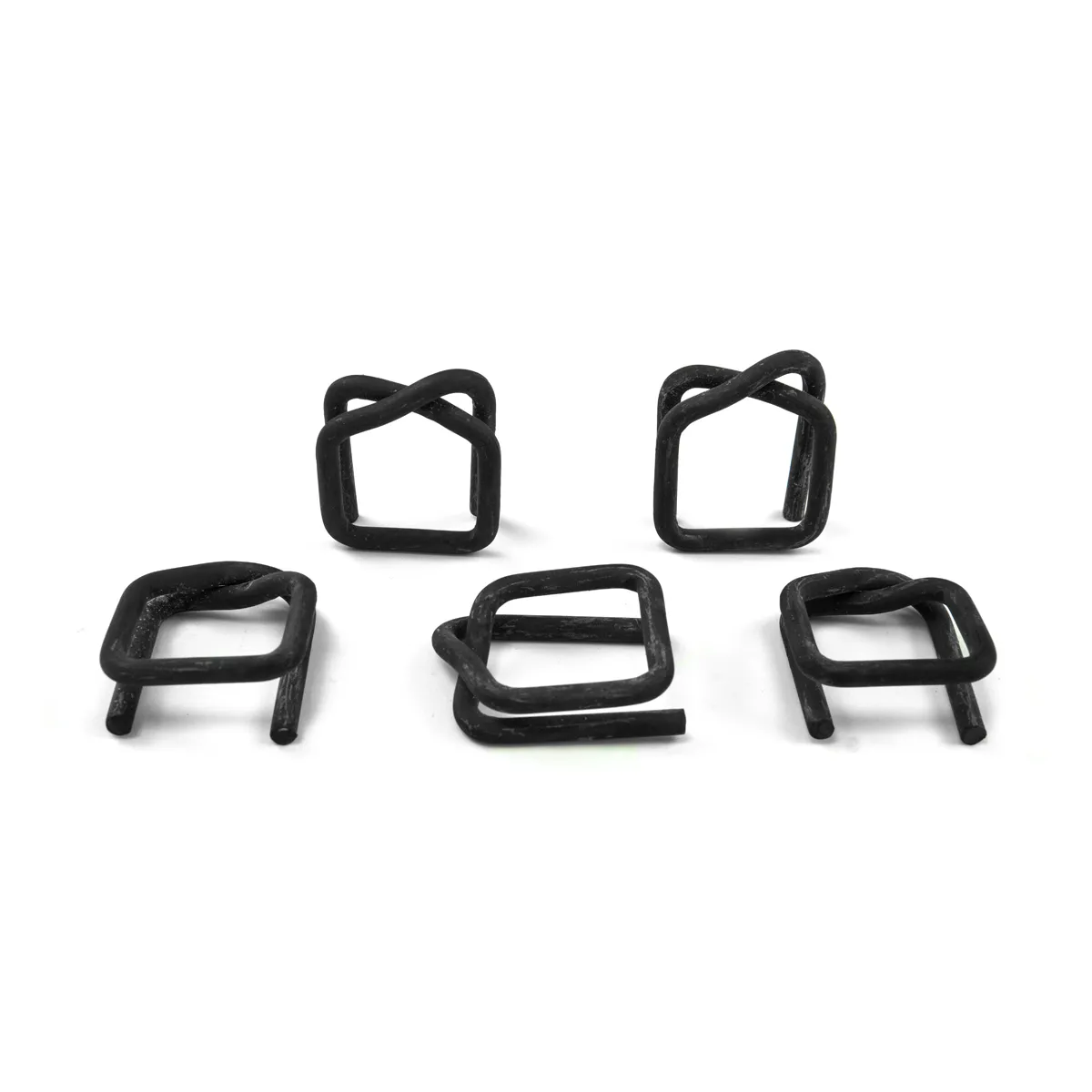 Fosfaterte spenner for polyesterbånd (BUCKLES-25F) 25 mm