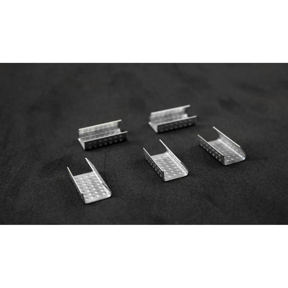 Stållåser for PP-emballasjebånd (BUCKLES-12PP) 12 mm