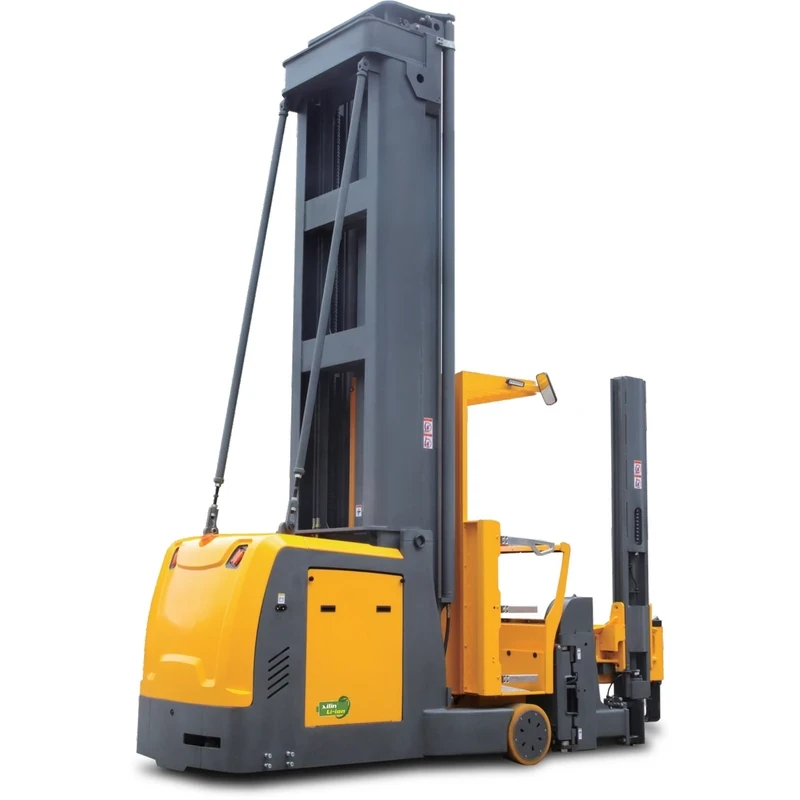 Smalgangstruck med løftbart førerhus (REV15TS), 1500 kg, 9200–13000 mm