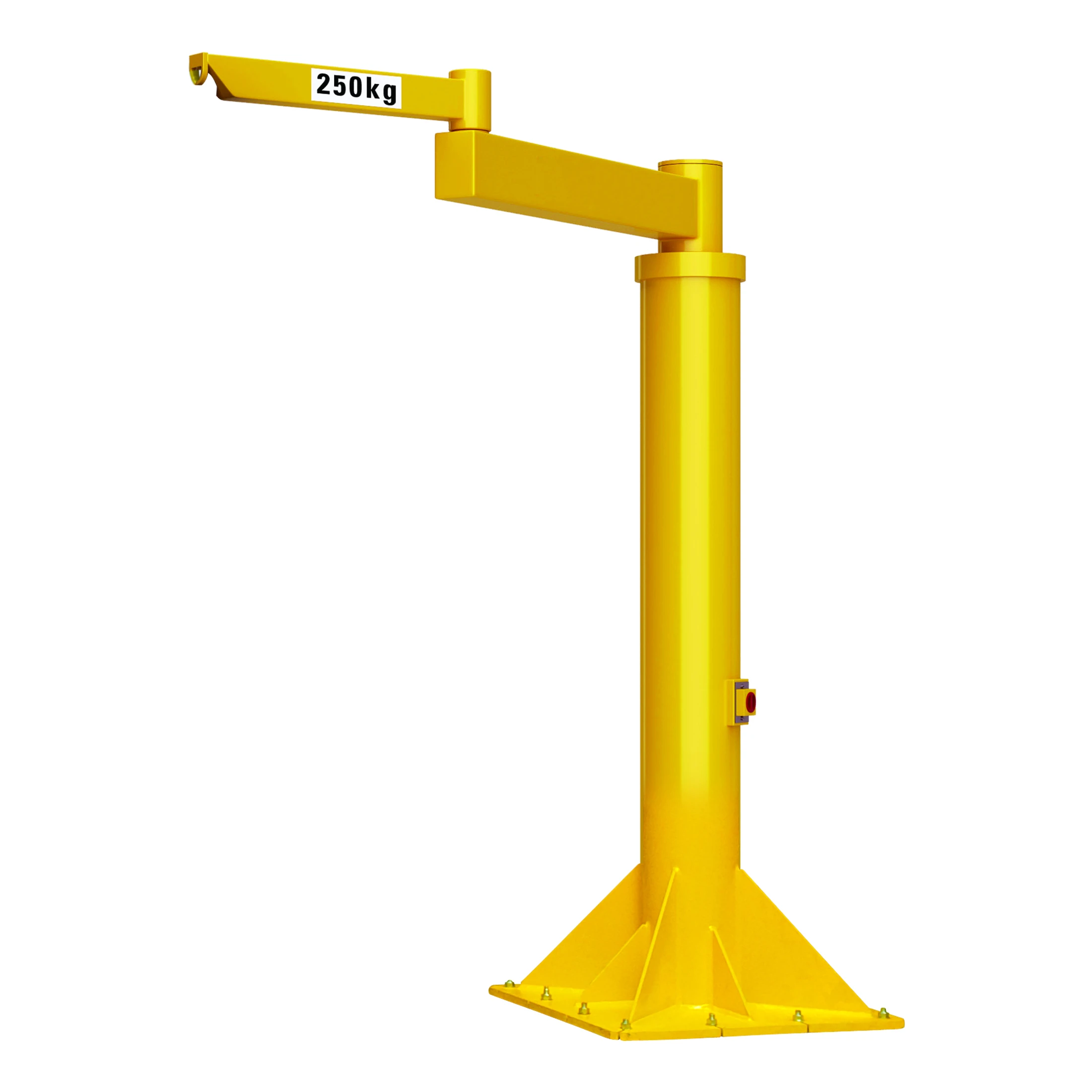 Leddet søylesvingkran, selvbærende (ZSD-S), 50–1000 kg, 2–5 m
